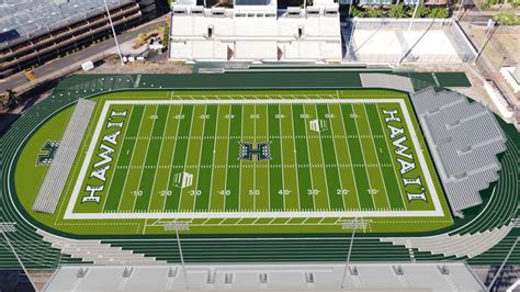 Architectural renderings allow Hawaii football team to visualize its new home for the next few ...