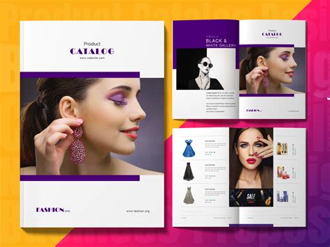 indesign product catalog fashion brochure template menu design by Imran Hasan Imu on Dribbble