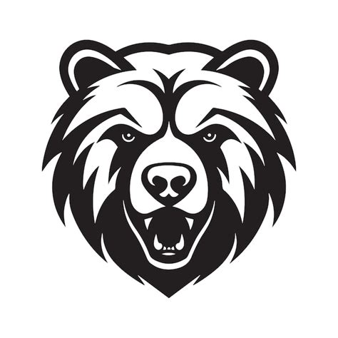 Premium Vector | Bear logo vector sport