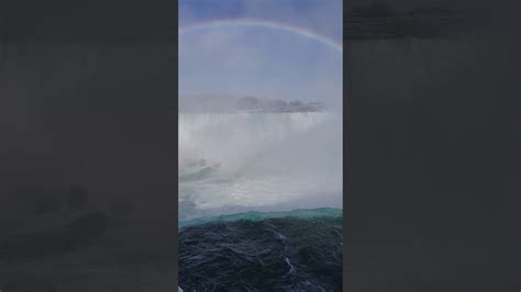 Rainbow at Niagara Falls - YouTube