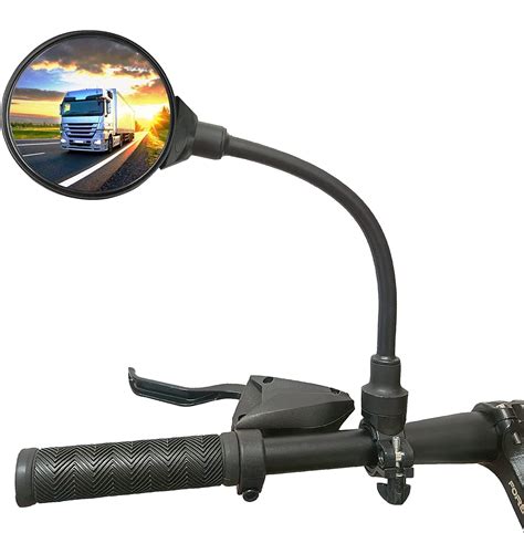 Linist Bicycle Mirror Handlebar Mount Adjustable Rotatable Bicycle Rear ...