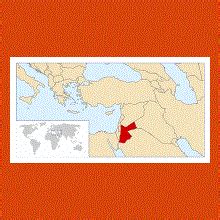 Flag map of Jordan | Maps of Jordan | Maps of Asia | GIF map | Maps of the World in GIF format ...