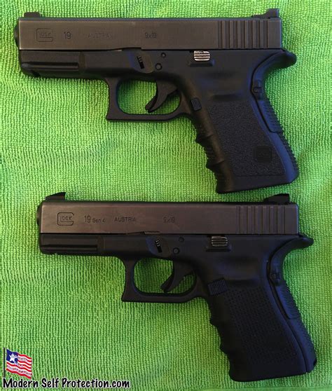 Glock 19 Gen 3 and Gen 4 | Ben Branam | Flickr
