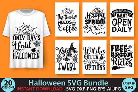 Halloween SVG Bundle - Buy t-shirt designs