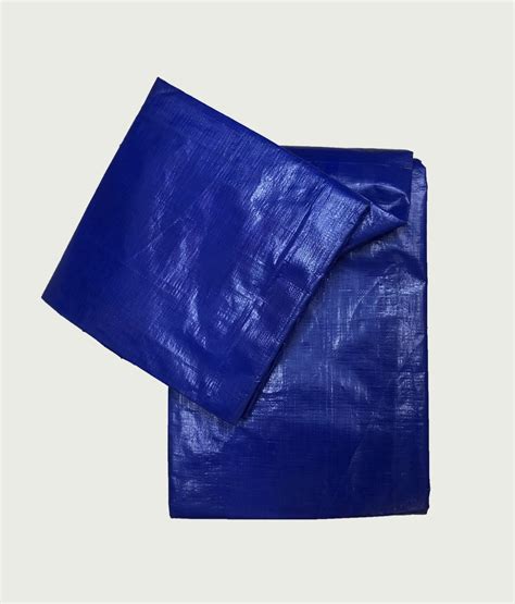 18X15 ft 120 GSM HDPE Heavy Duty Tarpaulin Sheet (Blue) - Quality Tarp