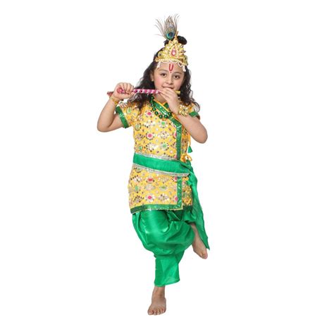 Green Boys Krishna Costume at Rs 700/set in New Delhi | ID: 23157135673