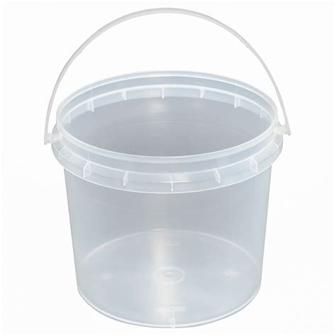 NCIP.8LCLR – 0.8L Clear Pail T/E | People in Plastic