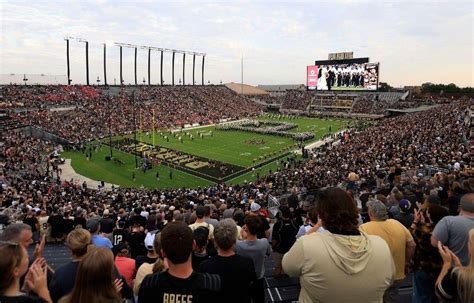 What is the capacity of Purdue Football Stadium?