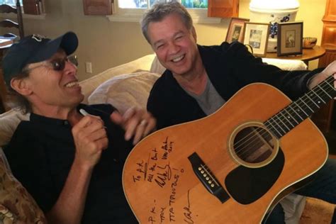 Alex and Eddie Van Halen Donate Signed Guitar to Support Multiple ...