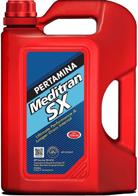 Oli Meditran SX (15W-40) | 4 Liter | Oli Pertamina | Lazada Indonesia