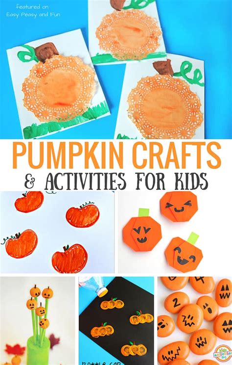 21 Simple Pumpkin Crafts For Kids Days With Grey, 52% OFF