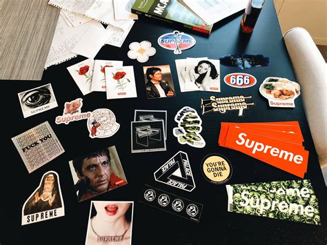 Supreme Sticker Lot | Grailed