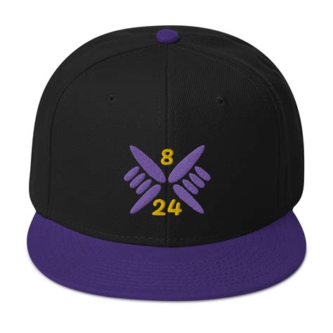 Kobe Bryant Tribute 8 24 Snapback - ALOHAside