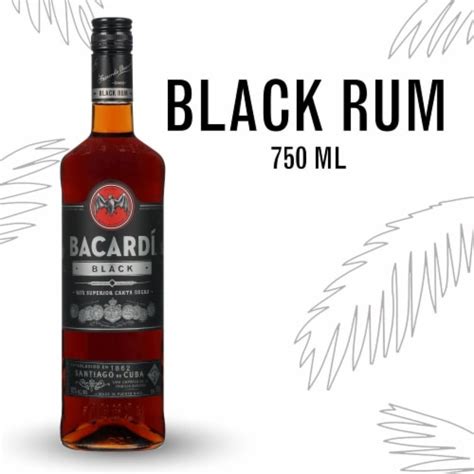 Bacardi Black Dark Rum, 750 mL - Ralphs