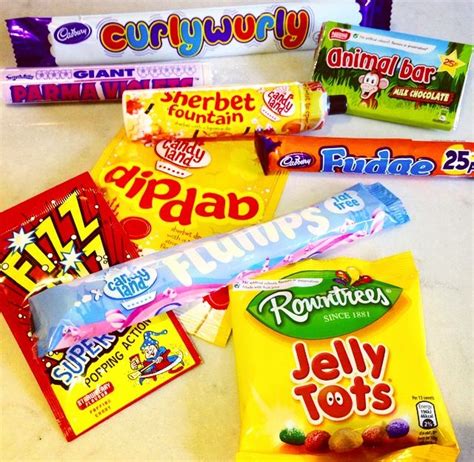 Brilliantly British retro sweets. We love them! #british #retro #fun #sweets #chocolate #candy # ...