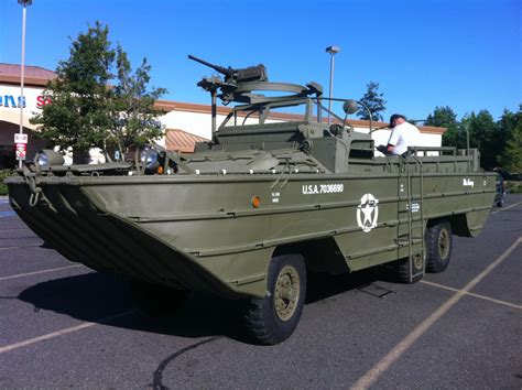 "Miss Gracey" a 1945 DUKW or, "The Duck." This guy was nice enough to show me his street legal ...