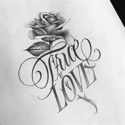 love lettering tattoo designs - linearttutorialdigitalvideo