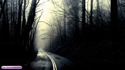 Ambient Creepy Music | Road Through The Dark Forest | Sad & Somber ...