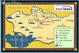 Baotou Map Tourist Attractions - TravelsFinders.Com