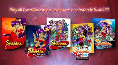 The Entire Shantae Series Is Now Playable On Nintendo Switch – NintendoSoup