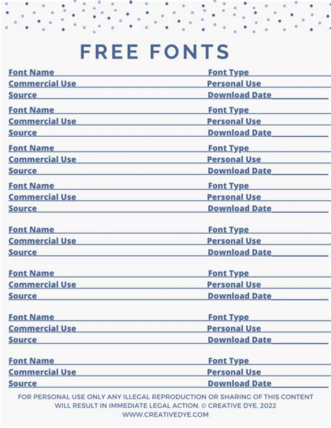 Free Fonts For Sublimation | Creative Dye