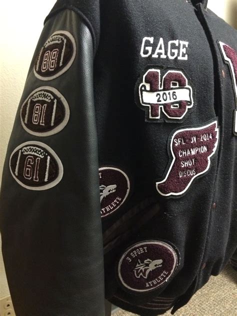 Pin by Mike Doyle on Woodcreek High School Timberwolves Varsity Letterman Jackets | Varsity ...