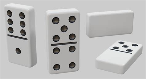 Domino Game 3D Model 3D Model $19 - .3ds .blend .c4d .fbx .ma .obj .max .usdz .unitypackage .upk ...