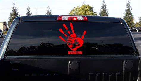 Missing and Mudered Indigenous Woman Handprint Vinyl | Etsy