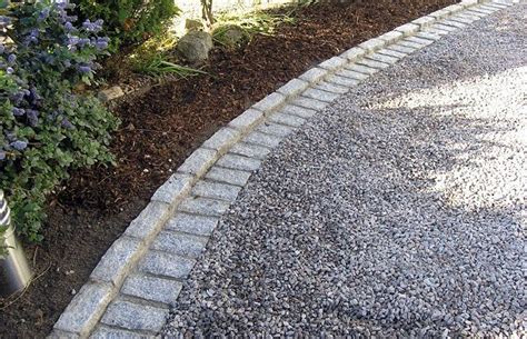 rock driveway border ideas - Edelmira Baugh