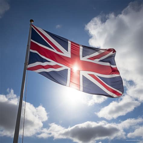 Premium AI Image | Uk flag