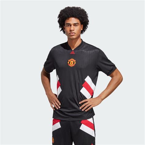 adidas Manchester United Icon Jersey - Black | adidas Canada