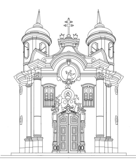 Baroque Architecture Drawing at PaintingValley.com | Explore collection ...