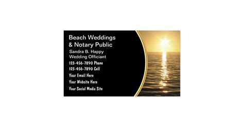 Wedding Officiant Business Cards | Zazzle