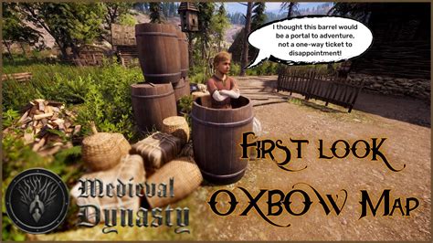 Questing On The New OXBOW Map - Medieval Dynasty - First Gameplay - YouTube