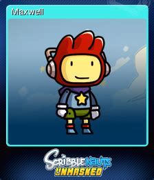 Scribblenauts Unmasked: A DC Comics Adventure - Maxwell | Steam Trading Cards Wiki | Fandom