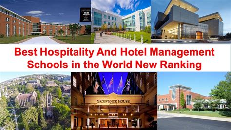 Top 10 HOSPITALITY MANAGEMENT SCHOOLS IN THE WORLD New Ranking - YouTube