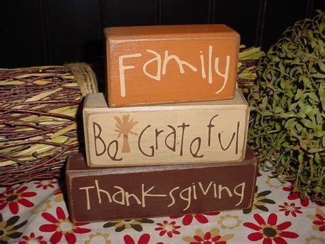 Wood Signs: Thanksgiving Wood Signs