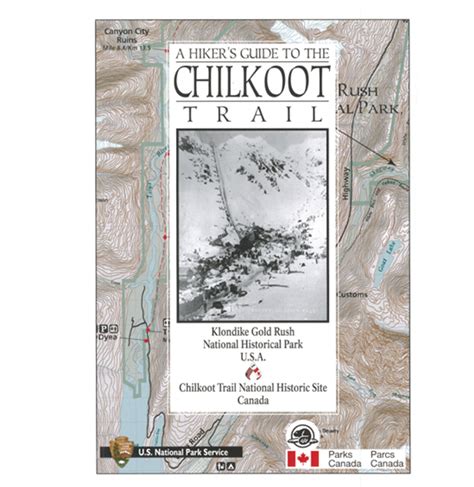 Map A Hiker's Guide to the Chilkoot Trail - Alaska Geographic