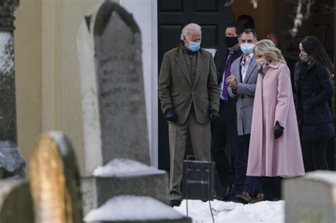 Joe Biden visits graves of first wife and baby daughter on 48th ...