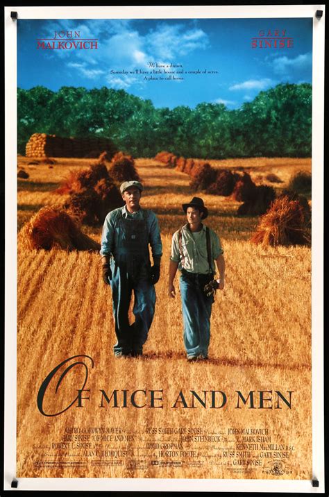 Of Mice and Men (1992) Original One-Sheet Movie Poster - Original Film Art - Vintage Movie Posters