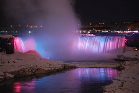 Niagara Falls At Night | Funnilogy