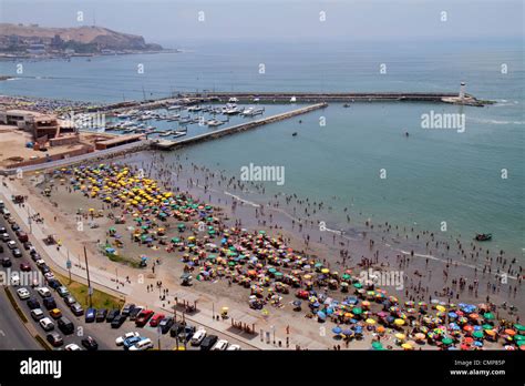 Lima Peru Barranco District Malecon Circuito de playas Playa los Stock Photo: 47203234 - Alamy