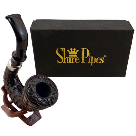 CARVED HUNGARIAN CALABASH PIPE BY SHIRE PIPE - ROSEWOOD – CanadianSmoke