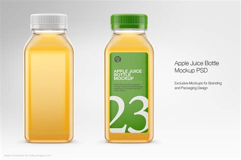 Clear Plastic Bottles Mockups on Behance