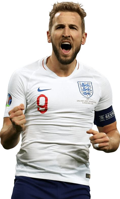 Harry Kane England football render - FootyRenders