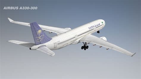 3D Saudi Arabian Airlines Fleet - TurboSquid 2136173