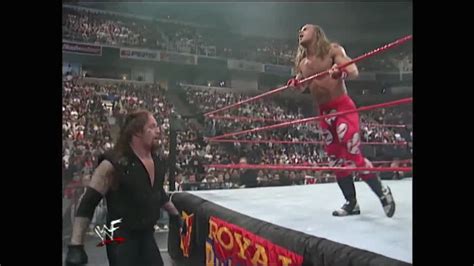 UNDERTAKER VS SHAWN MICHAELS: WWF TITLE: CASKET MATCH: ROYAL RUMBLE 98 ...