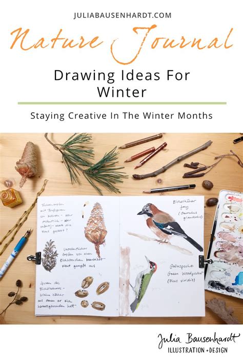 Nature Journaling Ideas For Winter - New Class | Julia Bausenhardt ...