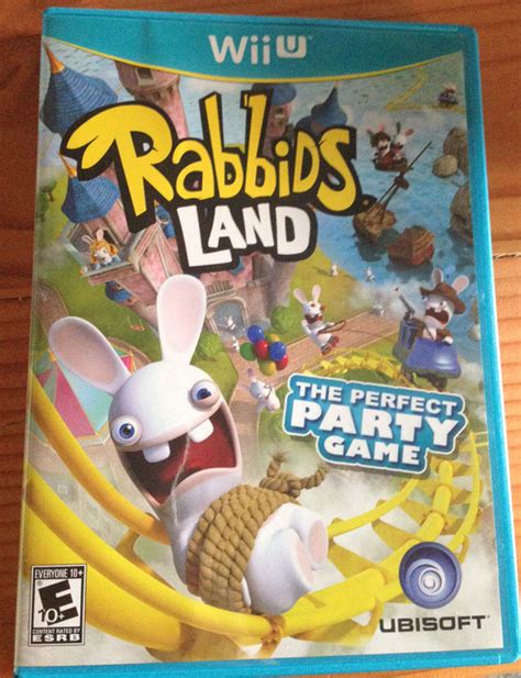 Rabbids Land: box shots, disc photo