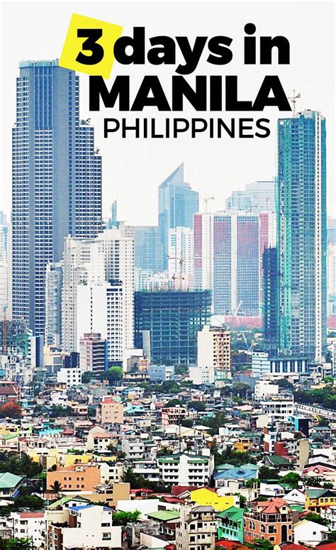 3 days in Manila – a taste of the capital’s culture, color, and chaos | Philippines travel ...